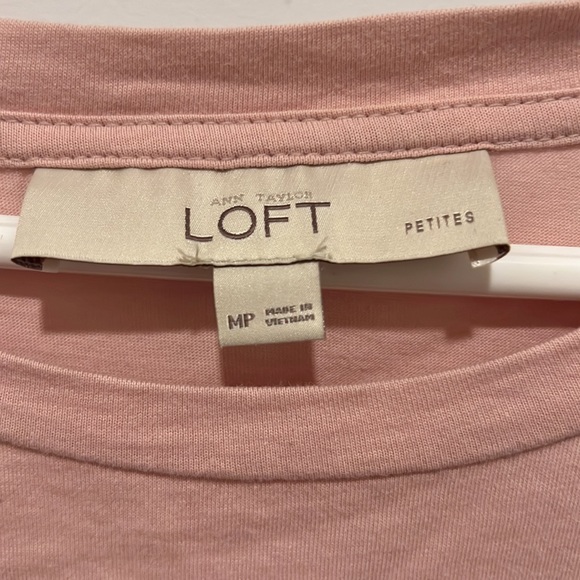 Ann Taylor Loft Sleeveless Hem Tank Top Women’s Size Petite Medium - Picture 3 of 3